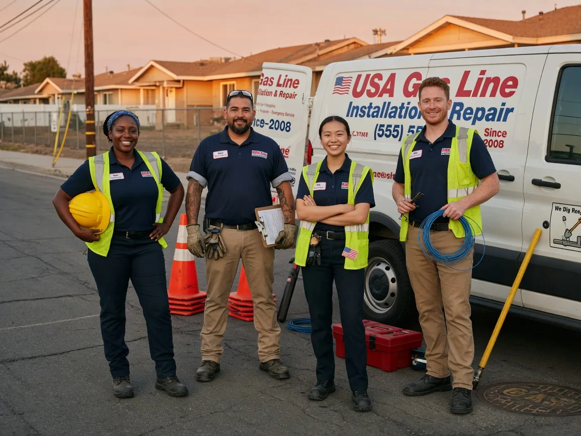 Gas Line Installation company in Anderson, IN